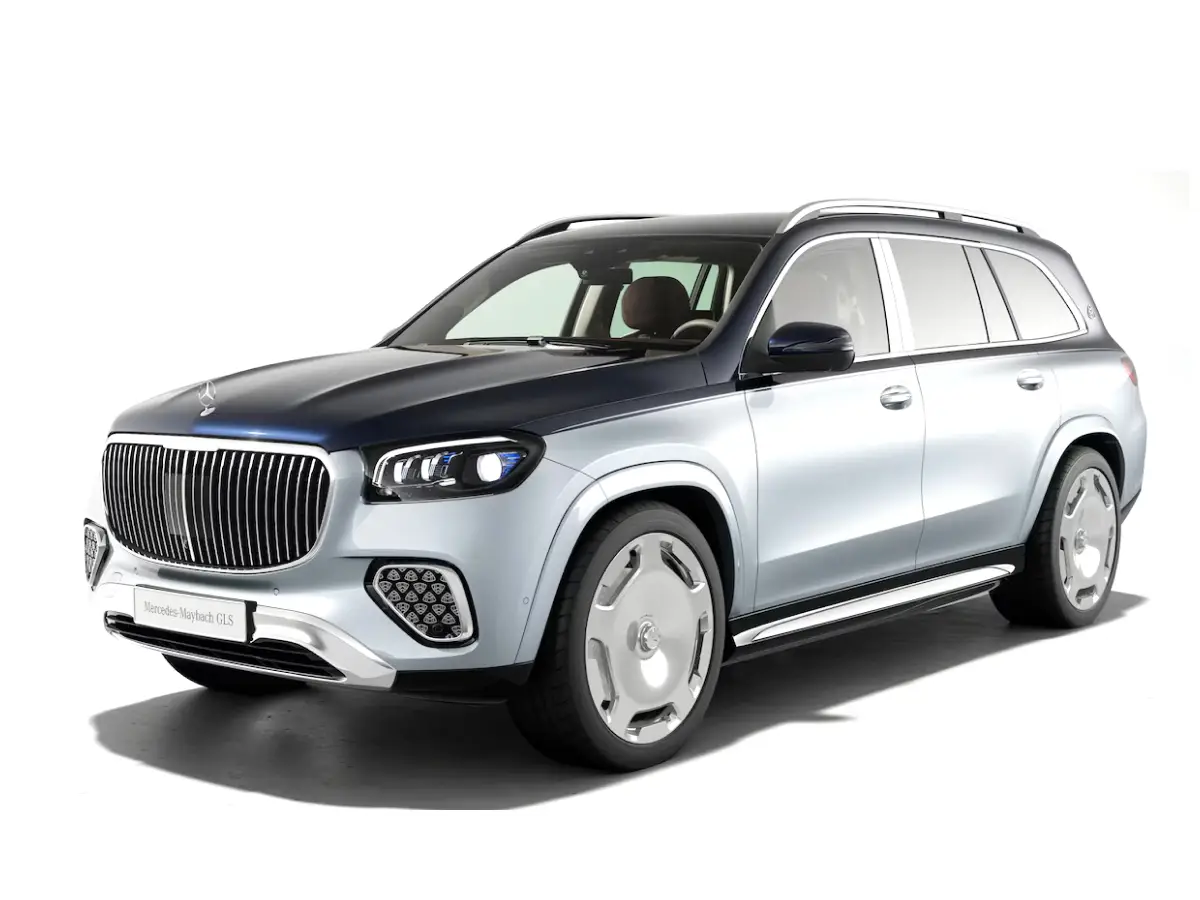 Mercedes-Benz Maybach GLS obsidian black And Hitech Silver